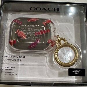 NWT Coach Airpods Pro Case